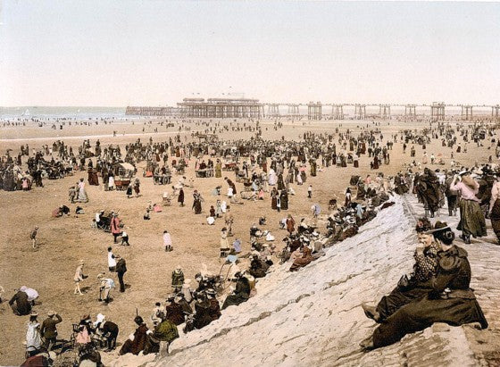 Blackpool 1 Seaside Scenes Print Poster A4 A3 A2 A1