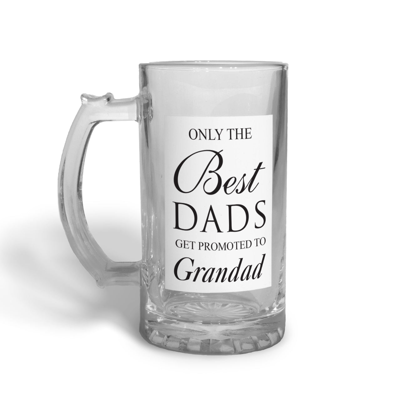Best Grandads Father's Day - Glass Beer Stein