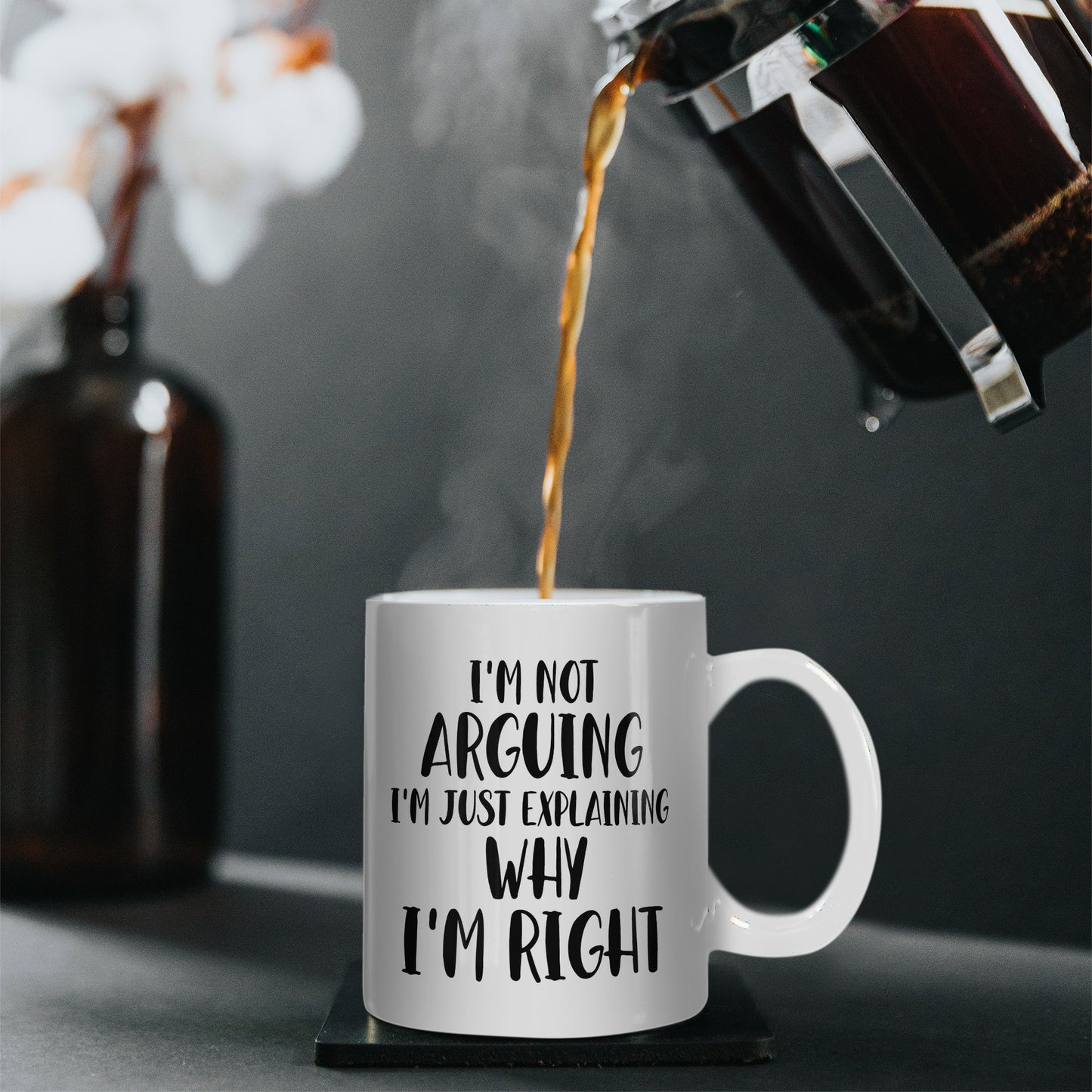 I'm Not Arguing, I'm Just Explaining Why I'm Right - Funny Coworker Gift Mug