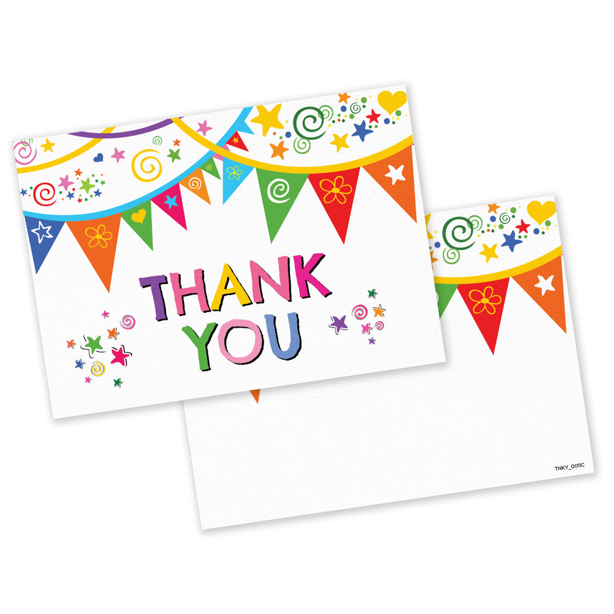 Thank You Cards Thankyou Postcards Childrens Kids Boys Girls - Pack of 20
