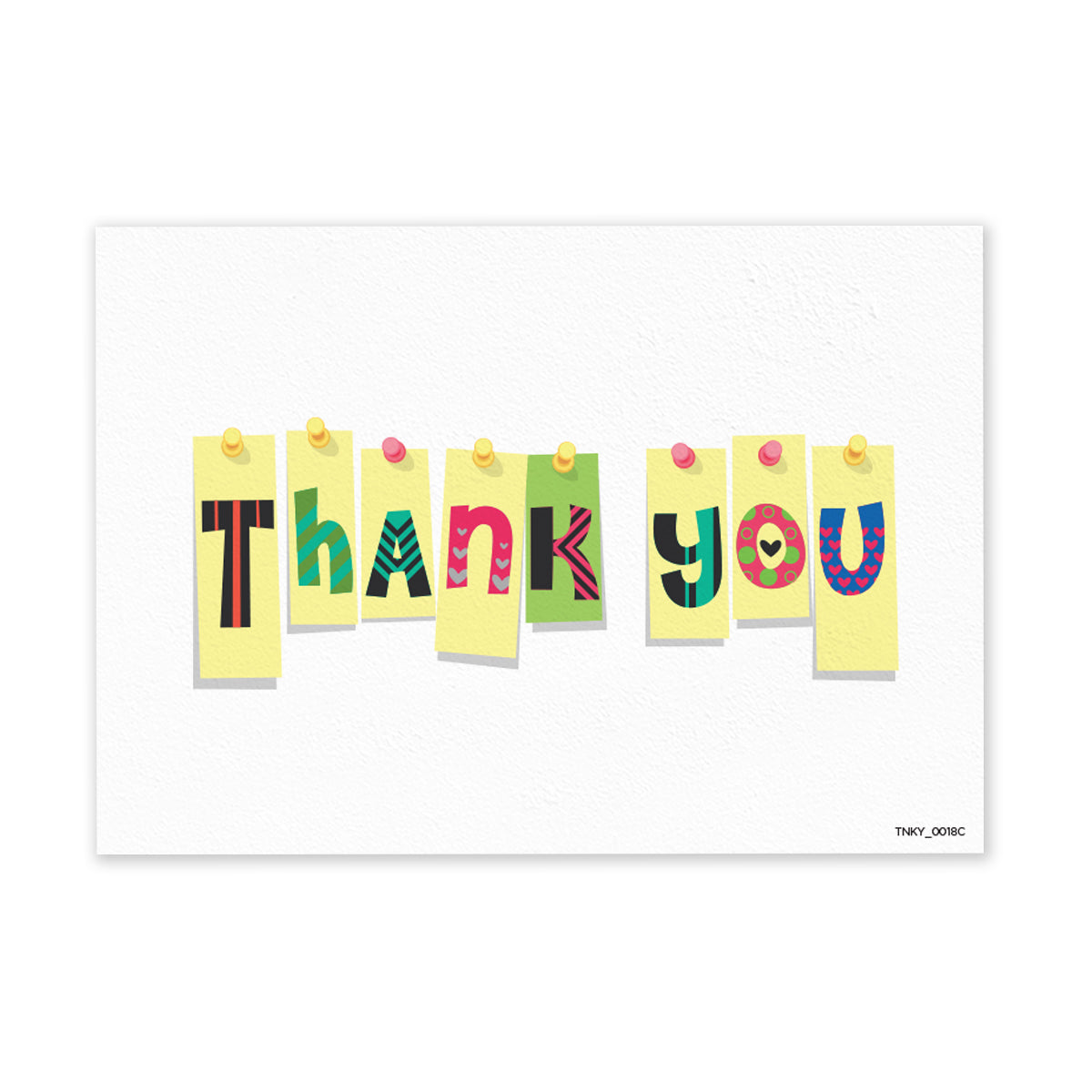 Pack of 20 Thank You Cards Thankyou Postcards Notes Pads Adults Mens Ladies