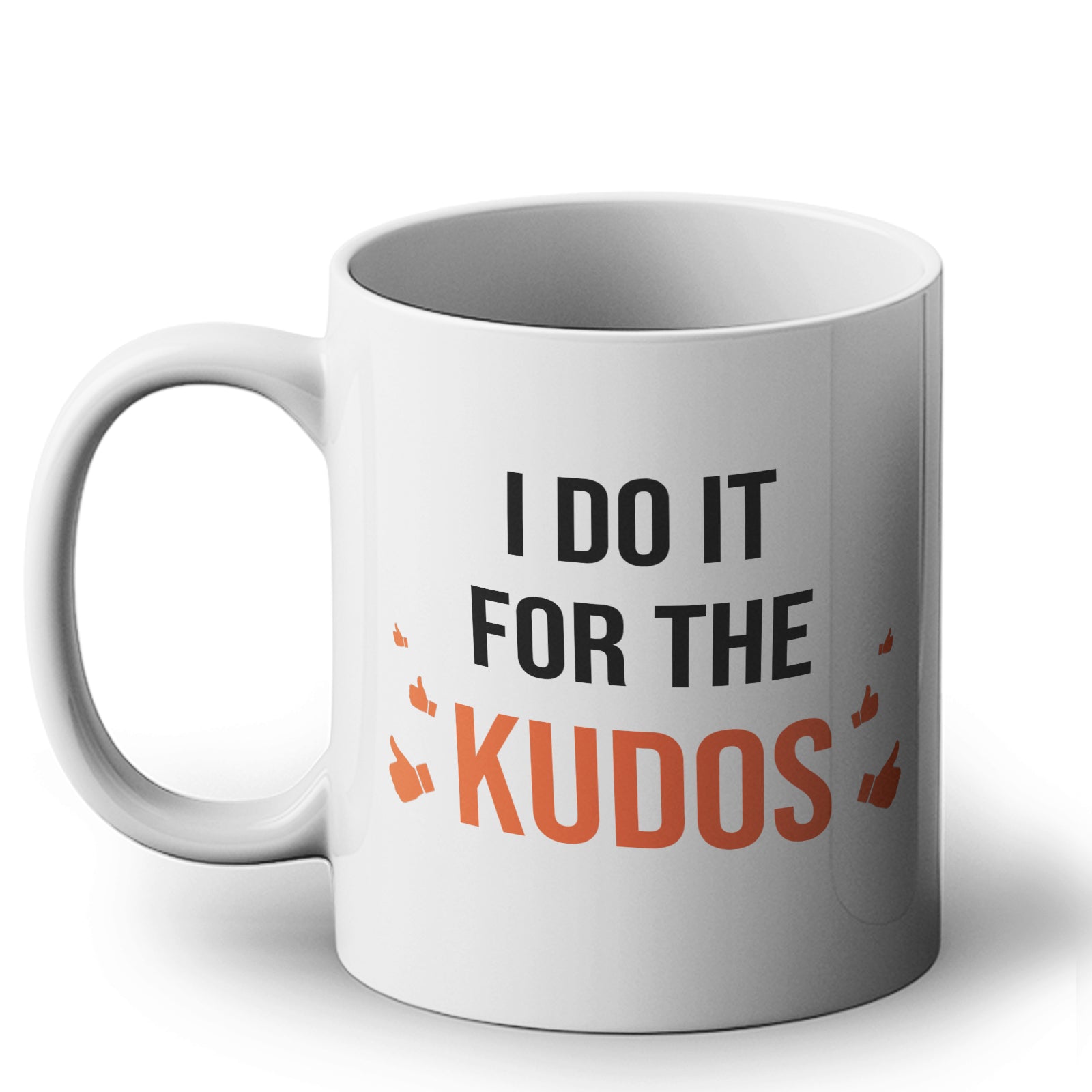I Do It For The Kudos - Sports Athlete Gift Mug