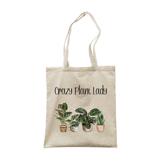 Crazy Plant Lady - Gardening Lover Gift Tote Bag